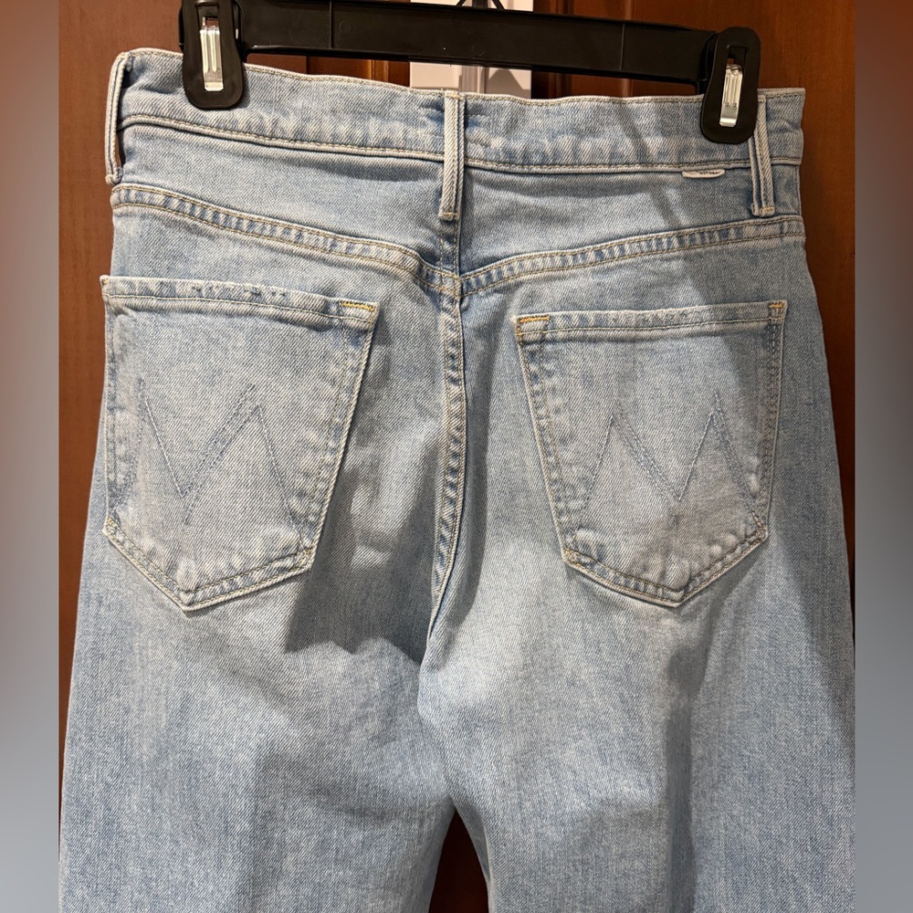 MOTHER Women’s Light Blue Jeans - Picture 3 of 10